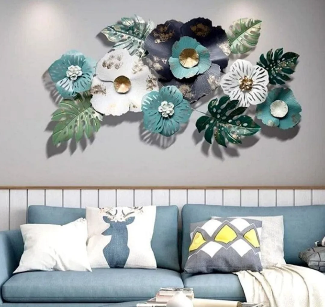 Florists Special Flowers Metal Wall Art Decor