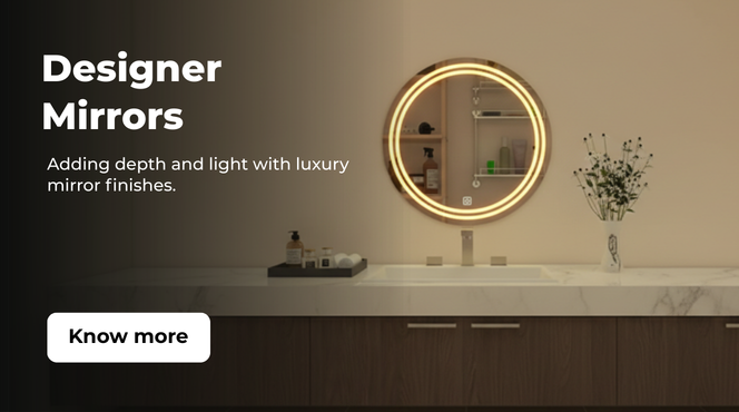 Elegant Round Wall Mirror Gold Frame